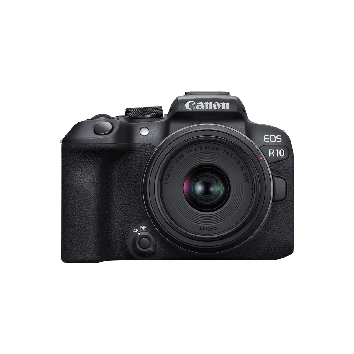 CANON - Cámara Mirrorless Canon Eos R10 kit 18-45 mm - Negro