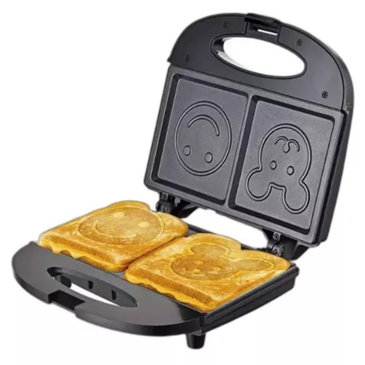 GENERICO - Sanduchera Tostadora Eléctrica Diseño Caritas
