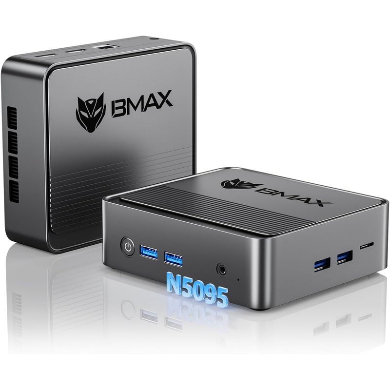 GENERICO - Mini Pc Bmax B3 Intel Jasper Lake N5095 8gb Lpddr4 256gb Ssd