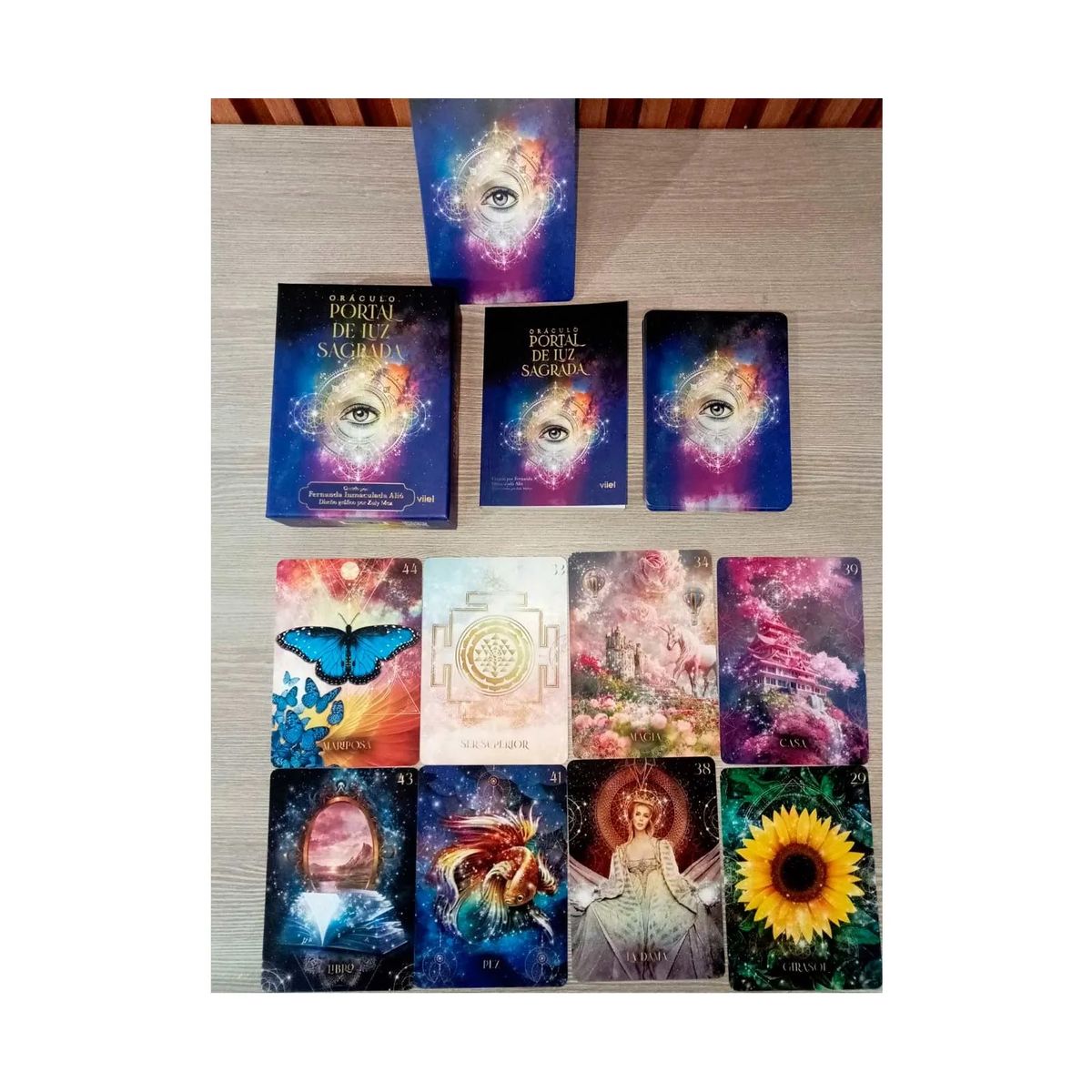 EDITORIAL SOLAR - PORTAL DE LUZ SAGRADA 44 CARTAS