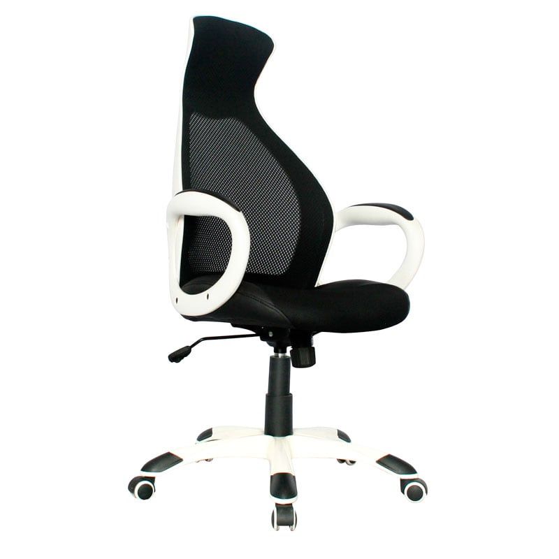GENERICO - Silla Oficina Daytona Presidente Blanca Ergonomica - Mobili shop