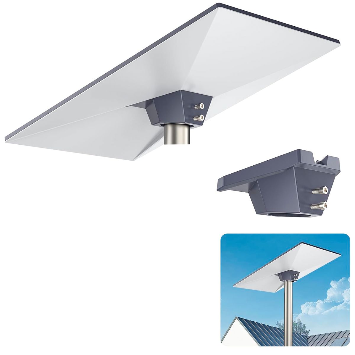 GENERICO - Adaptador De Montaje En Tubo Para Antena Starlink Estándar V4