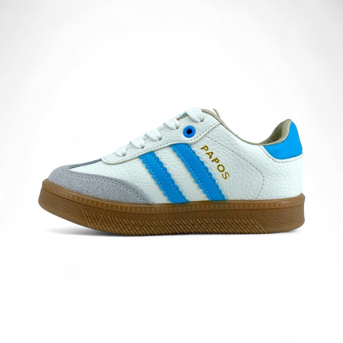PAPOS - Tenis Casuales para Niños RetroStyle Azul