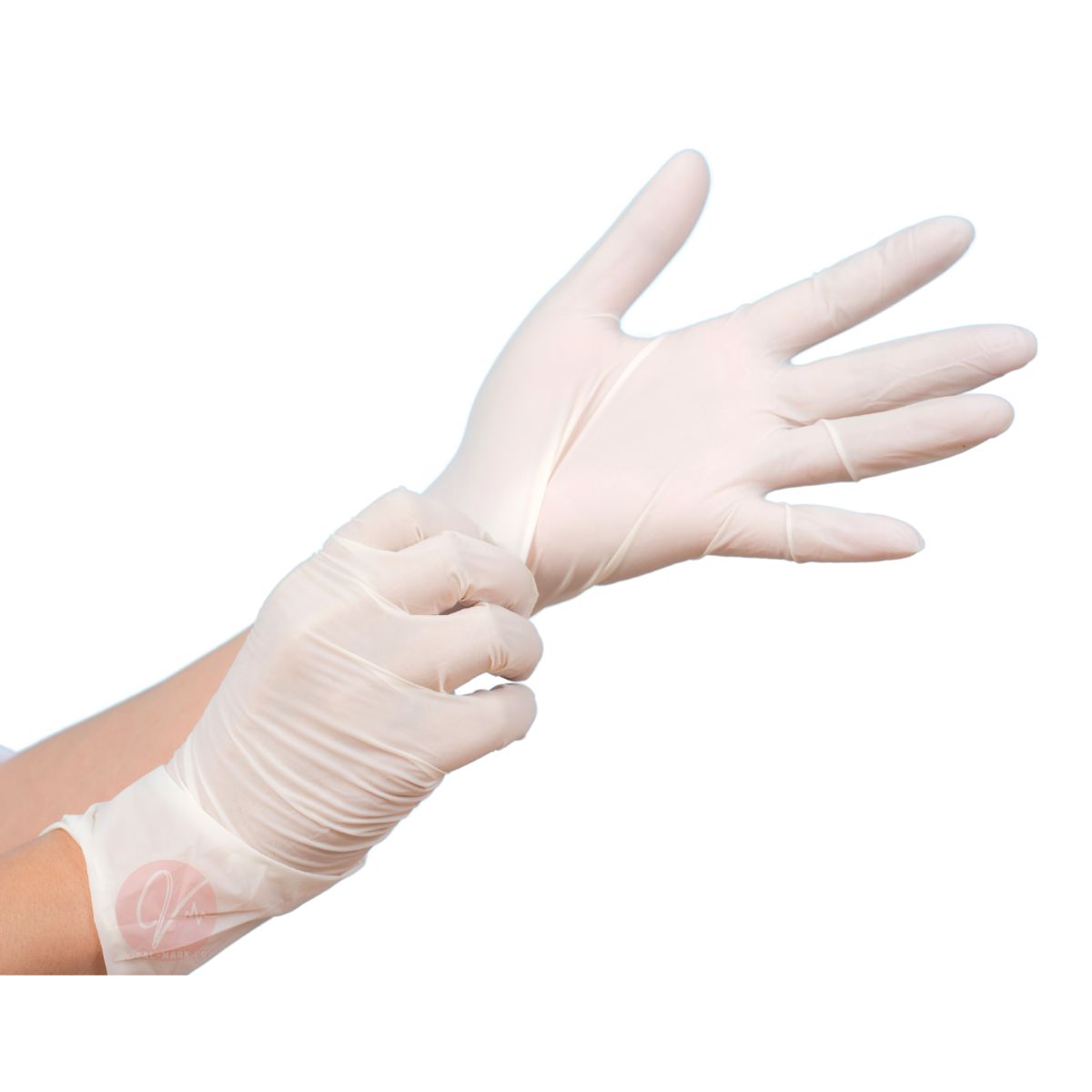 GENERICO - Guantes de Latex con Polvo Caja x100 Und Talla M