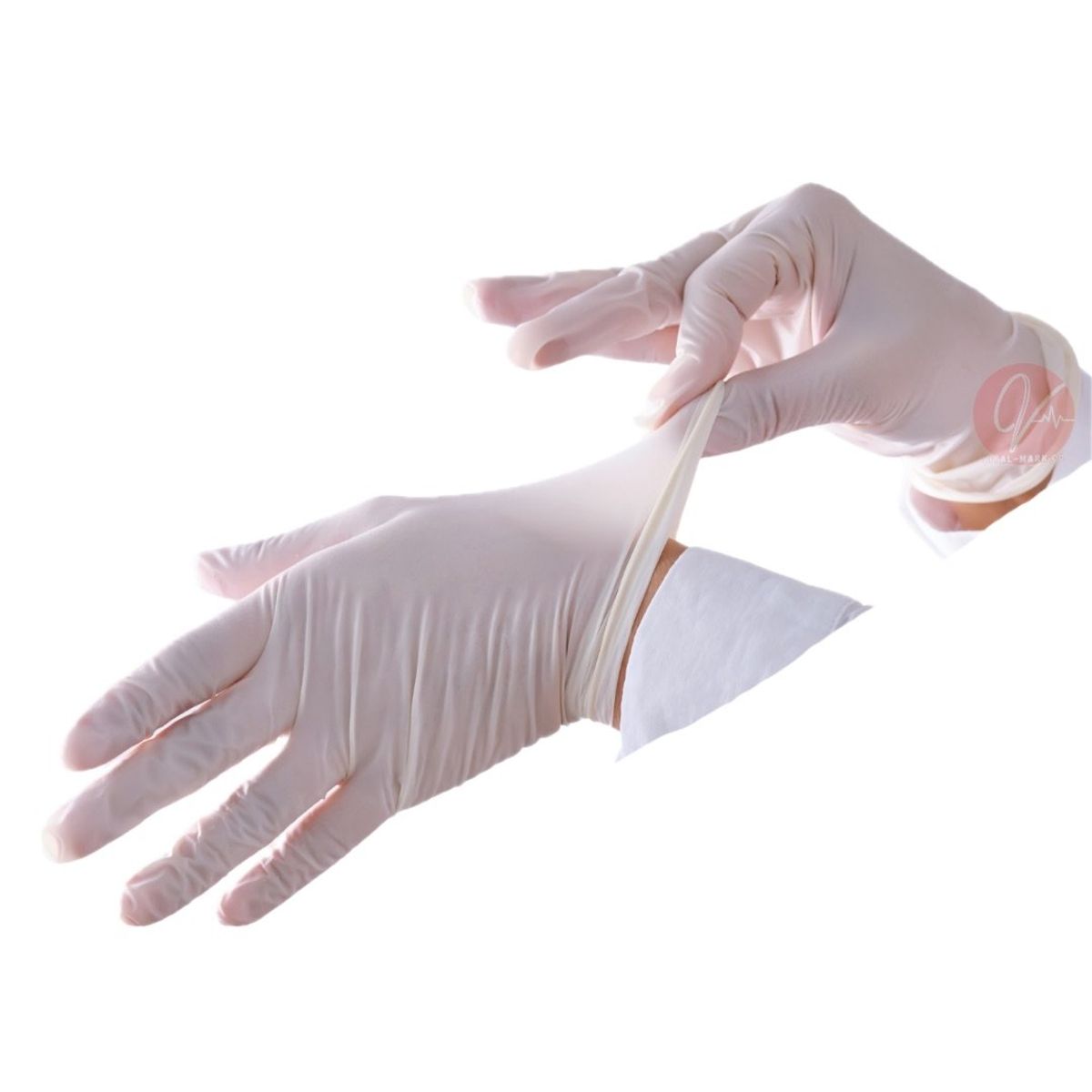 GENERICO - Guantes de Latex con Polvo Caja x100 Und Talla M