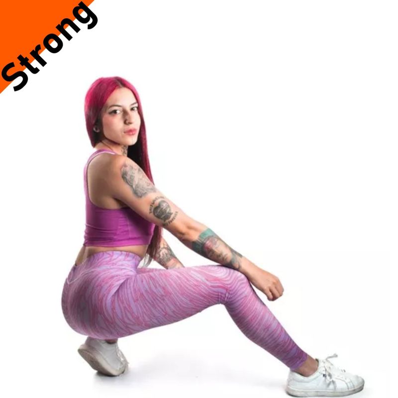 ARMAZI SPORT - LEGGINS DEPORTIVO MUJER ARMAZI LYCRA RUNNING-GYM-YOGA LILA.