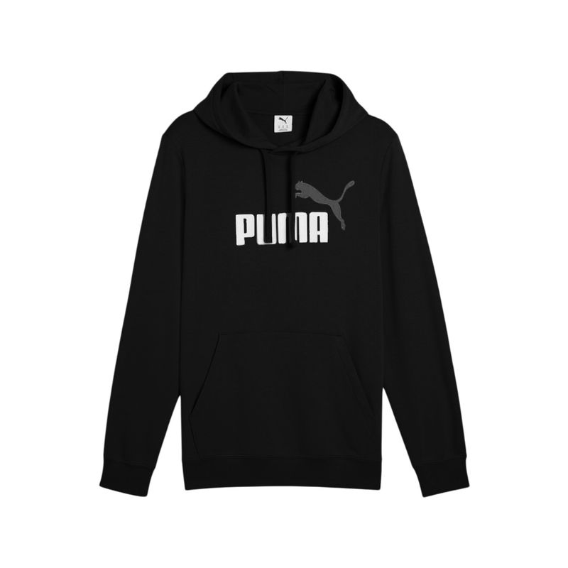 PUMA - Hoodie Puma Ess 2 No. 1 Hombre-Negro