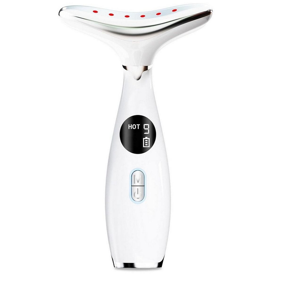 GENERICO - Masajeador Facial Y Cuello Portatil Recargable Beauty Face