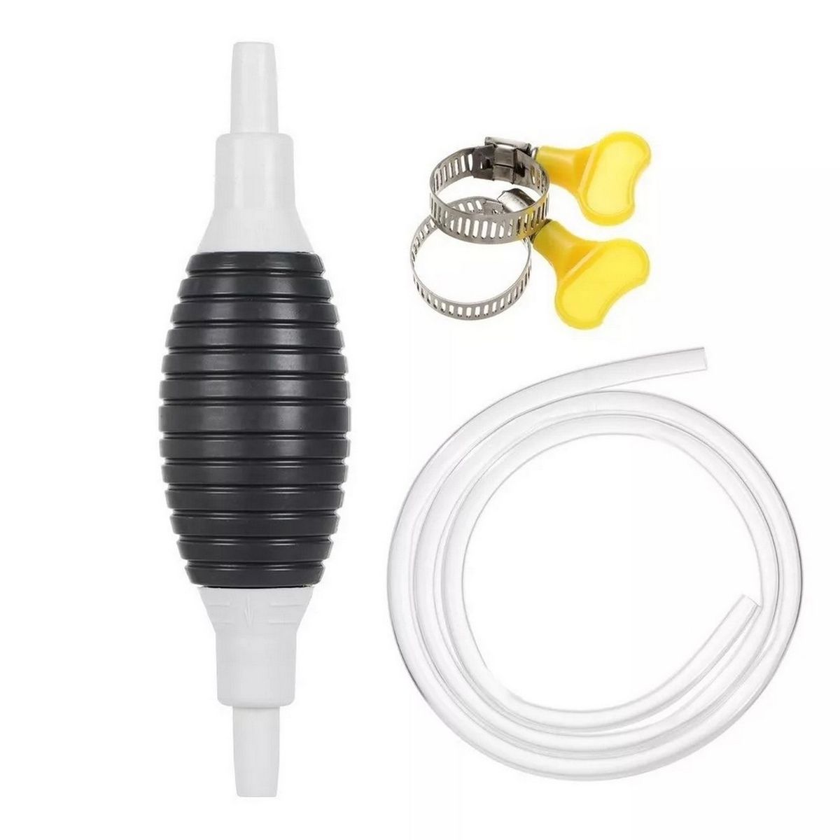 GENERICO - Bomba Manual Manguera Succión Combustible Portatil Gasolina