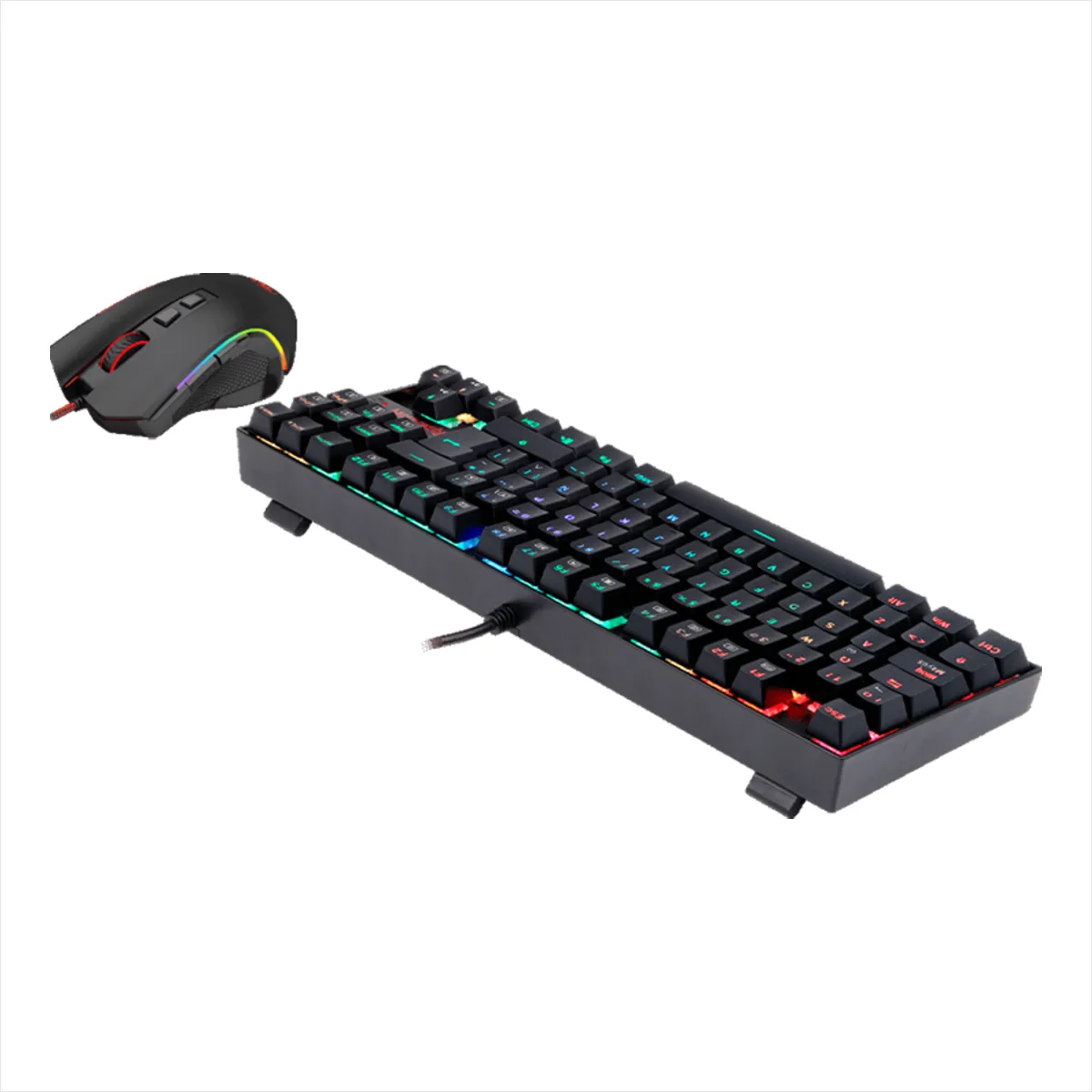 REDRAGON - Combo Gamer Redragon Teclado Mecánico K552 RGB + Mouse M607