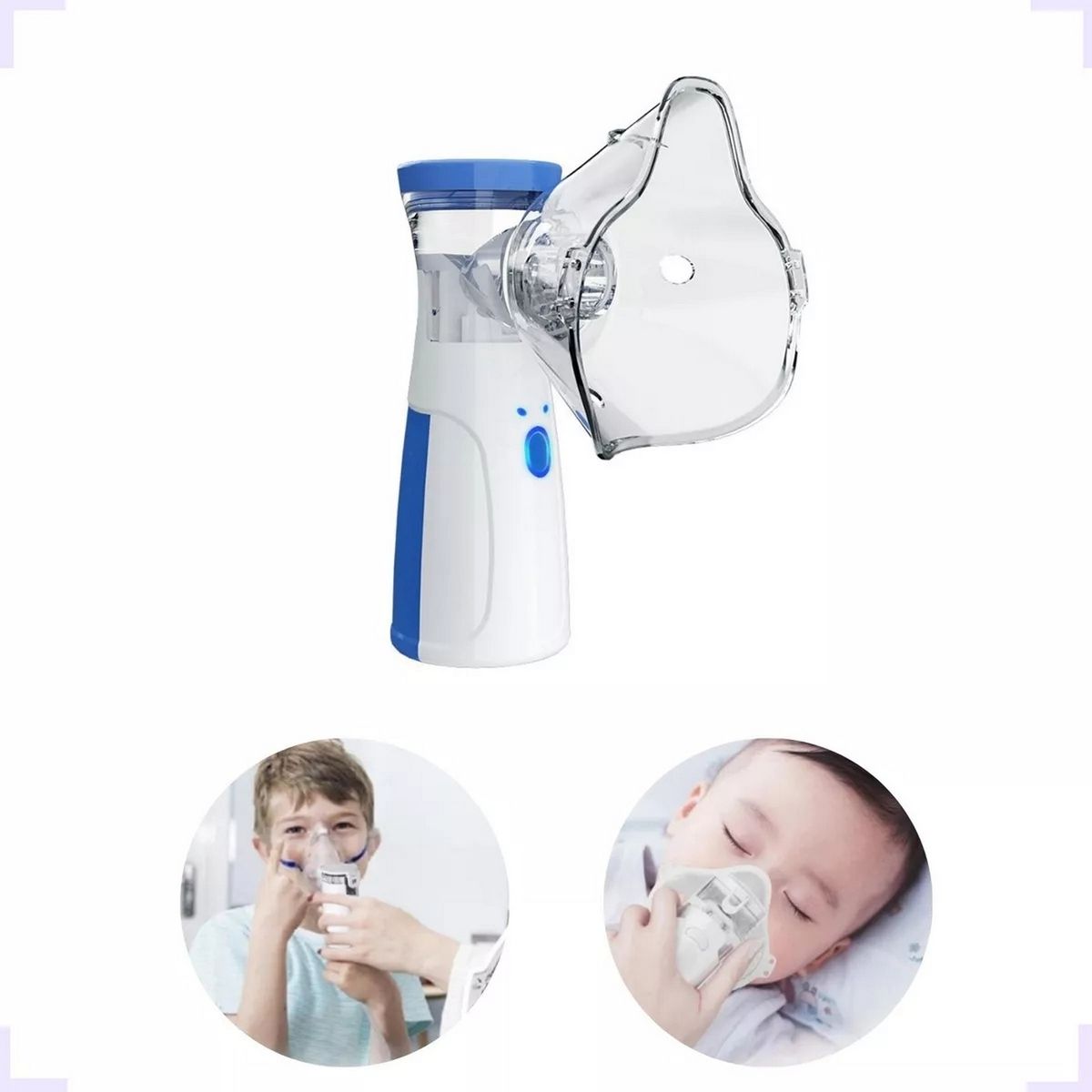 DAYOSHOP - Nebulizador Inalámbrico Ultrasónico Portatil Niños Y Adultos