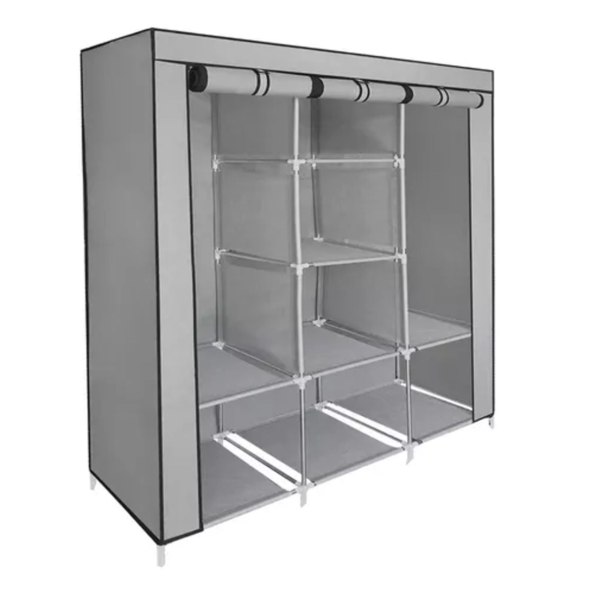 GENERICO - Armario Desarmable Tela 8 Espacios Organizador Portatil