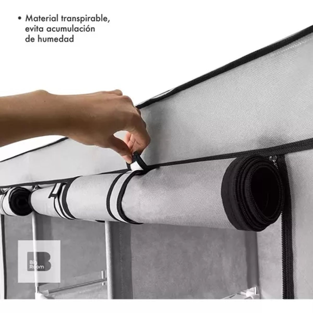 GENERICO - Armario Desarmable Tela 8 Espacios Organizador Portatil