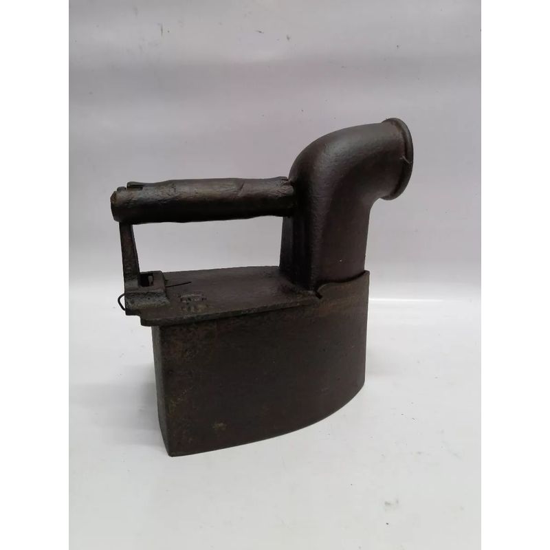 GENERICO - Plancha Carbon Antigua 1890 Nro 4 Hierro Tubular