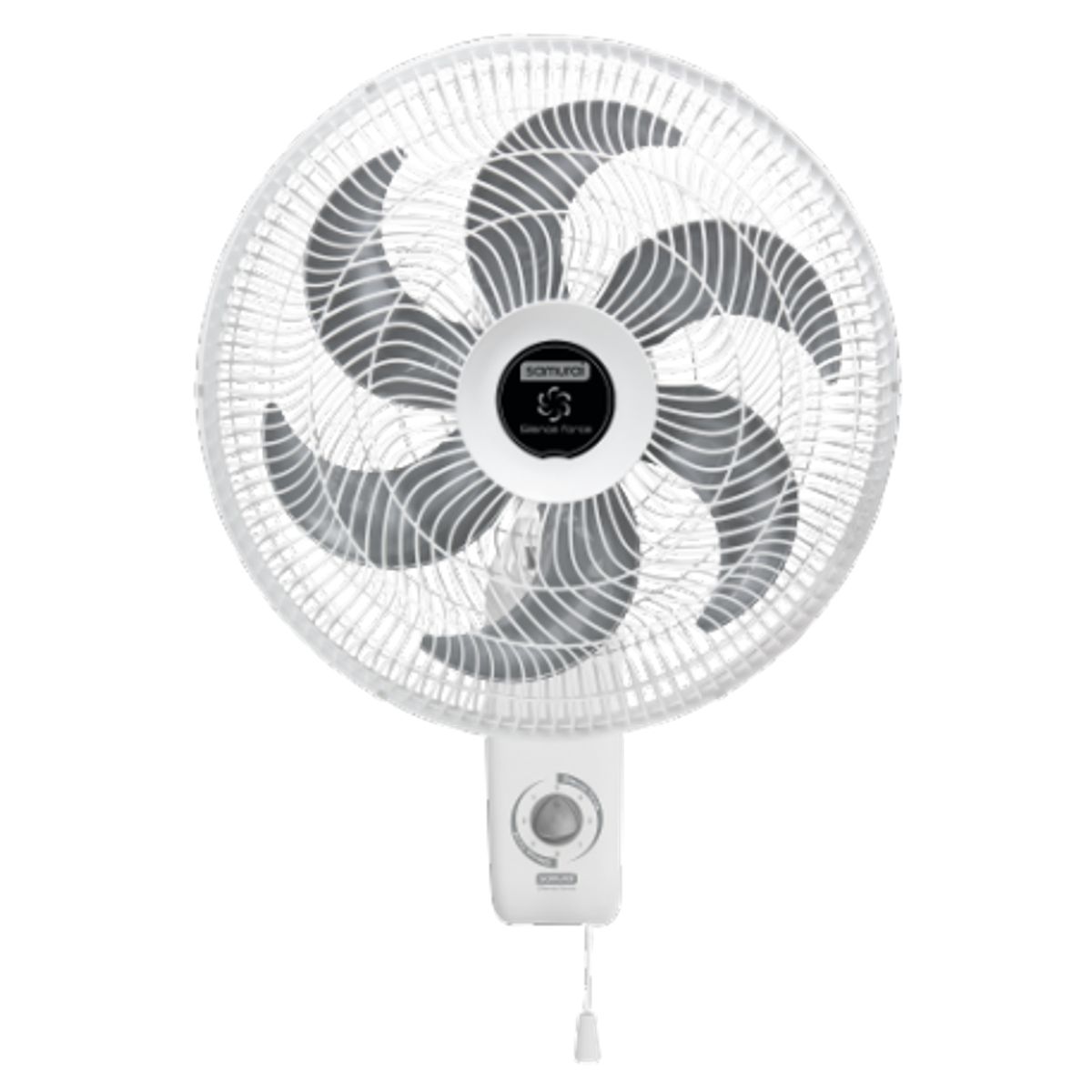 SAMURAI - Ventilador Samurai Turbo Silence Maxx Compact 2 en 1 60 Watts 3 velocidades Negro