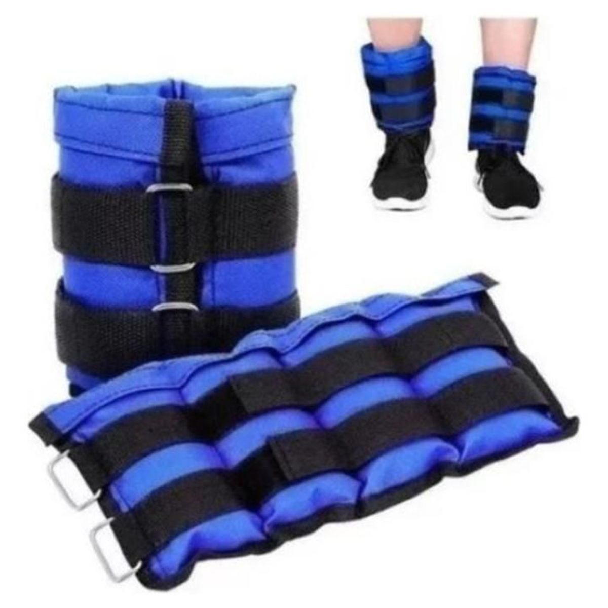 GENERICO - Pesa Tobilleras Arena 3 Kilos Cu Ejercicio Gimnasio Entrena