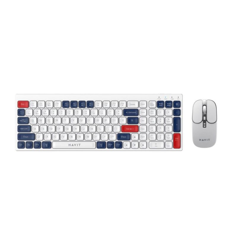 HAVIT - teclado y mouse combo inalambrico havit KB83OWB