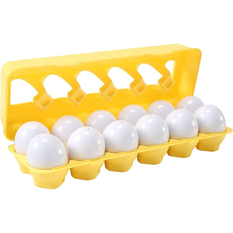 GENERICO - Set De 12 Huevos Legos