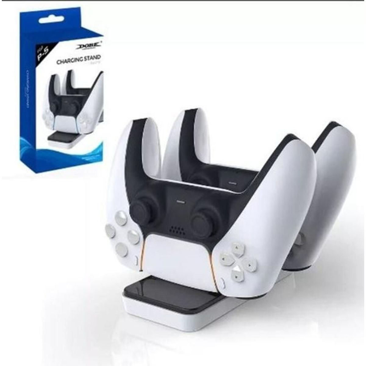 GENERICO - Base De Carga Dual Para Controles De Play 5 Carga Y Juega