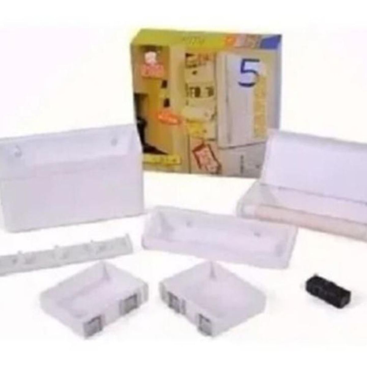 GENERICO - Organizadores Estantes Magneticos Multifuncional Nevera 5en1