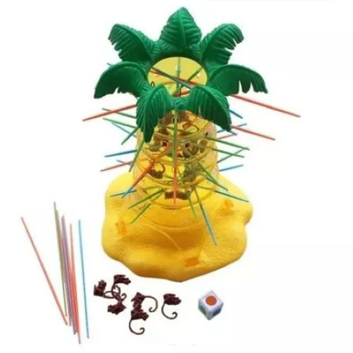 GENERICO - Juego Monkey Looping Monos Locos Juego Habilidad Destreza 30 monos