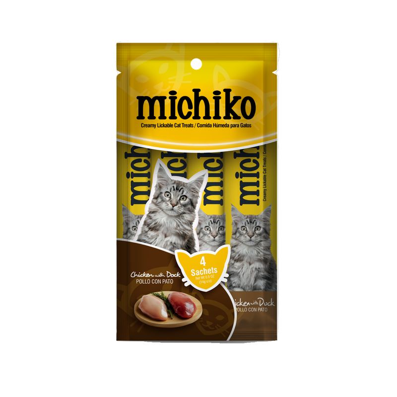 GENERICO - Sobre Michiko Pollo Y Pato X4 Sachets
