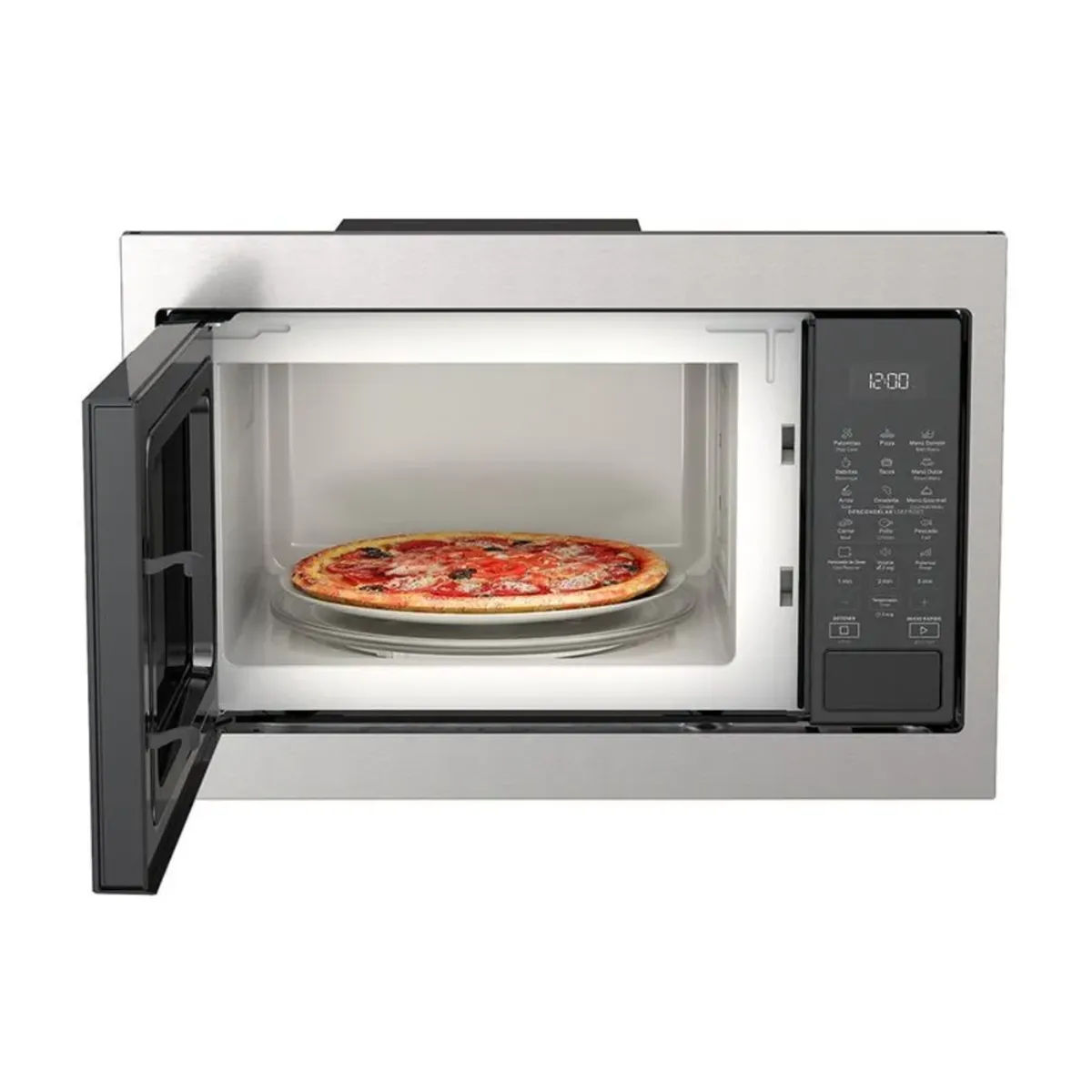 WHIRLPOOL - Horno Microondas Empotrable WHIRLPOOL 30 Lt WM1711D Negro