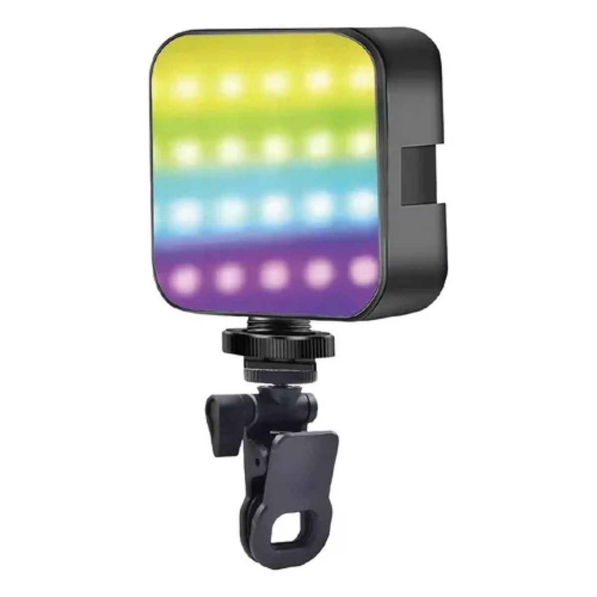 TELEPRODUCTOSBOGOTA - Luz Led Rgb Recargable Con Clip Para Celular
