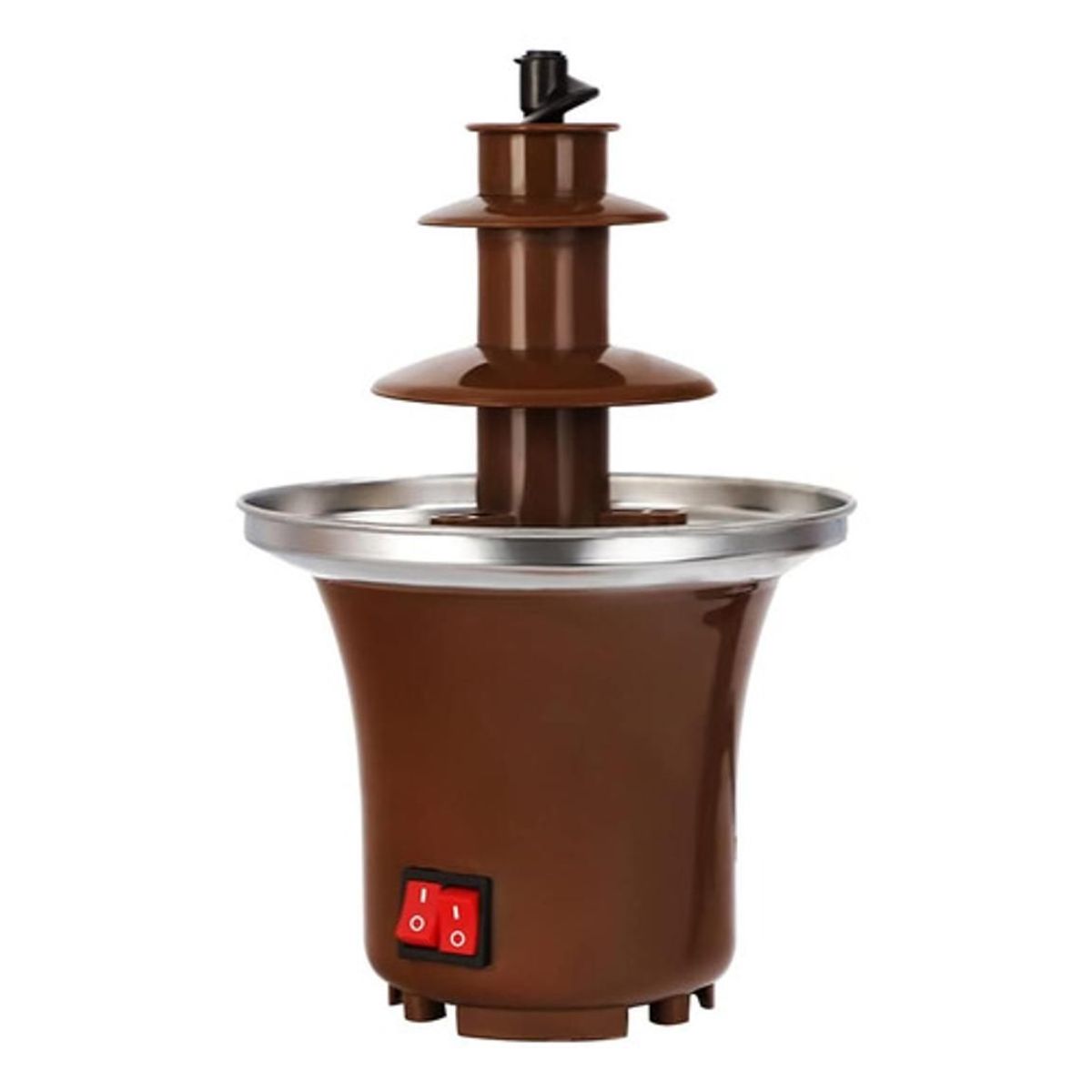 GENERICO - Fuente Chocolate 3 Niveles Fiestas Dulce Postres Diversion
