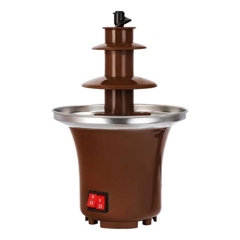 GENERICO - Fuente Chocolate 3 Niveles Fiestas Dulce Postres Diversion
