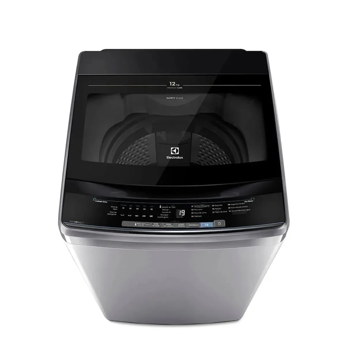 ELECTROLUX - Lavadora ELECTROLUX 12kg26Lb Carga Superior EWIW12F6USVS Gris