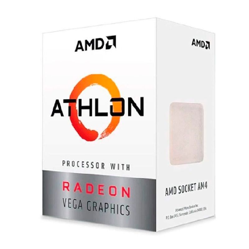 AMD - Procesador AMD ATHLON 3000G AM4 35GHZ FanVídeo