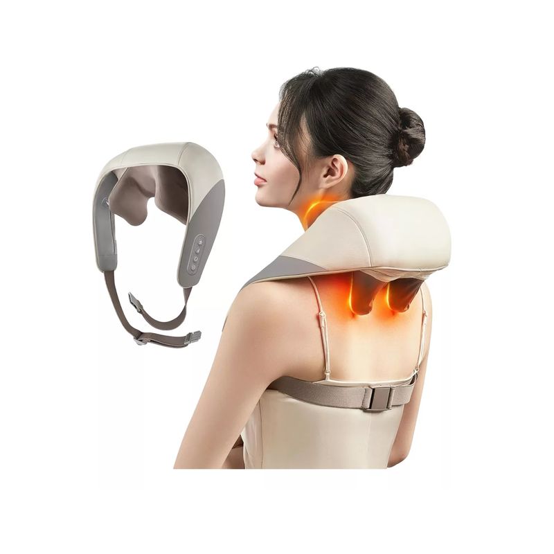GENERICO - Masajeador De Cuello Y Espalda Electrónico Masaje De Manos