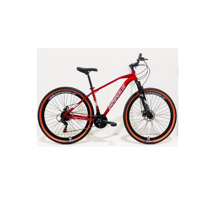 DIAMOND - Bicicleta Diamondblue 29 3*8 Mecanica roja-