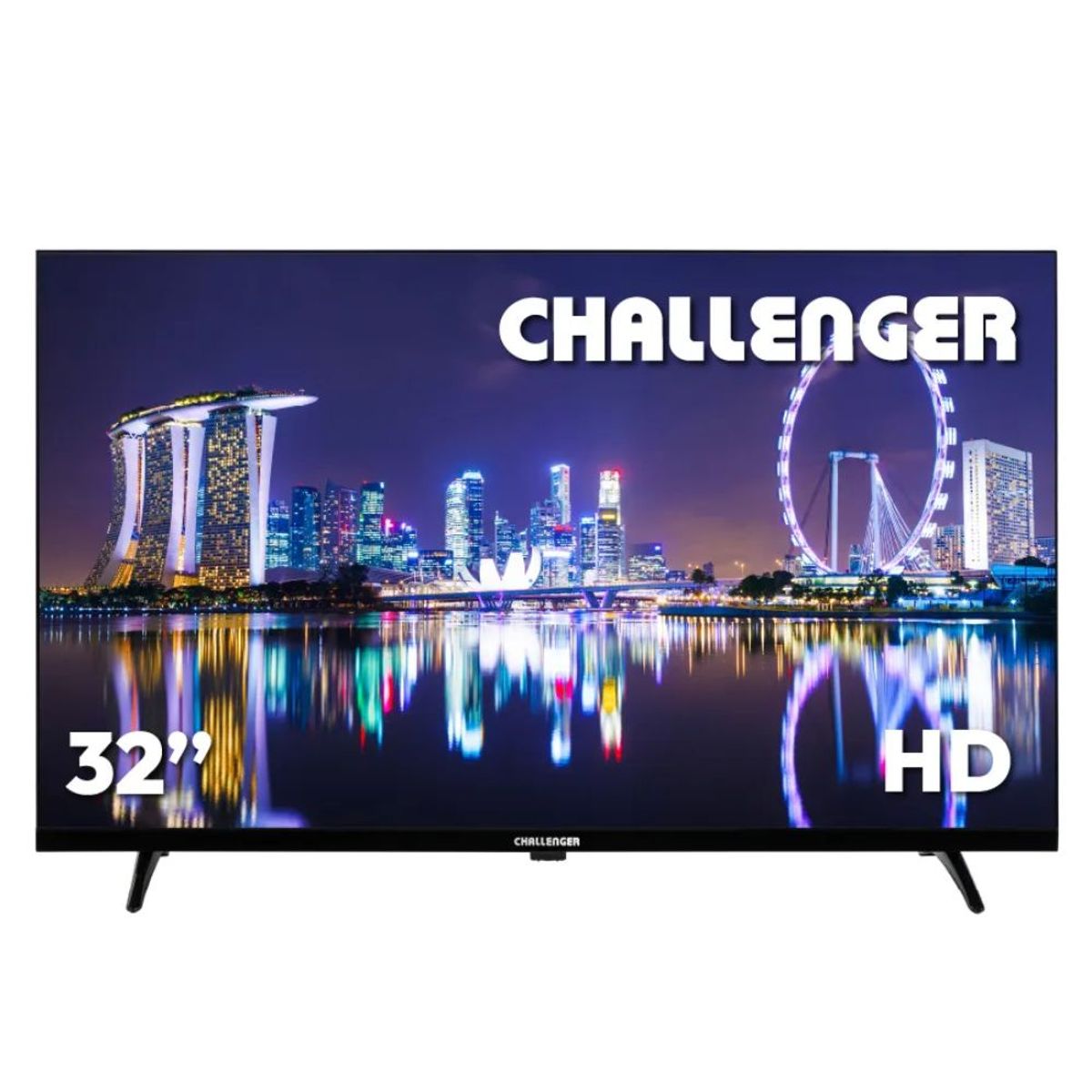 CHALLENGER - Televisor CHALLENGER 32 HD Smart TV LED 32KG84 Google TV