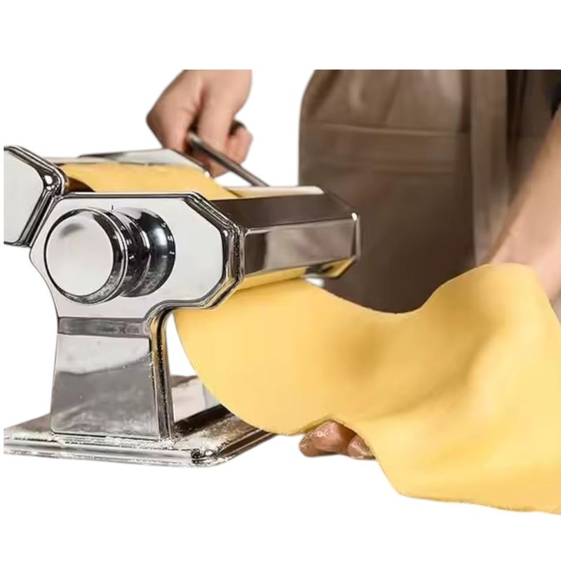 GENERICO - Maquina Laminadora Y Cortadora De Pasta Casera Profesional