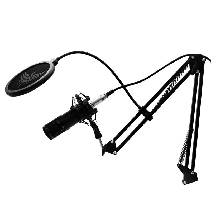 J&R - Micrófono profesional Caster J&R MCJR-009