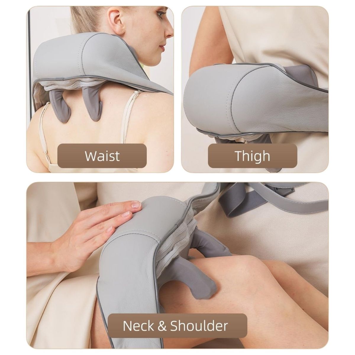 GENERICO - Masajeador De Cuello Electrico Para Aliviar Dolor