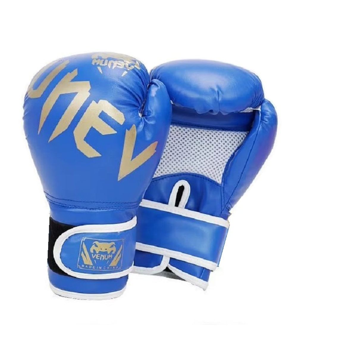VENUM - Guantes de Boxeo Semiprofesional 10 onz Azul