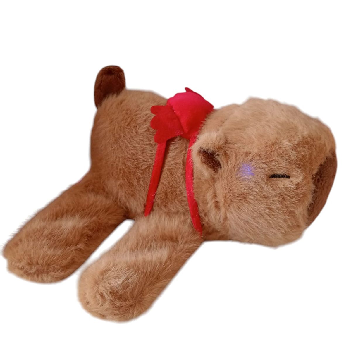 GENERICO - Manilla Capibara Cafe Luz Led+Cola Giratoria+Canción Viral