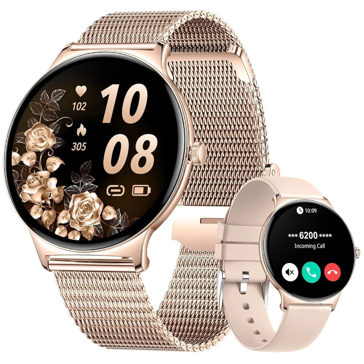 GENERICO - Reloj Inteligente Smartwatch Mujer Amoled 1.43 Pulgadas Siri