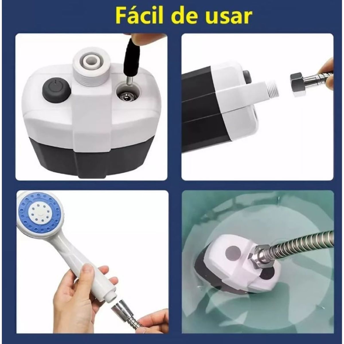 SKY - Regadera Portatil Recargable Emergencias Ducha Camping