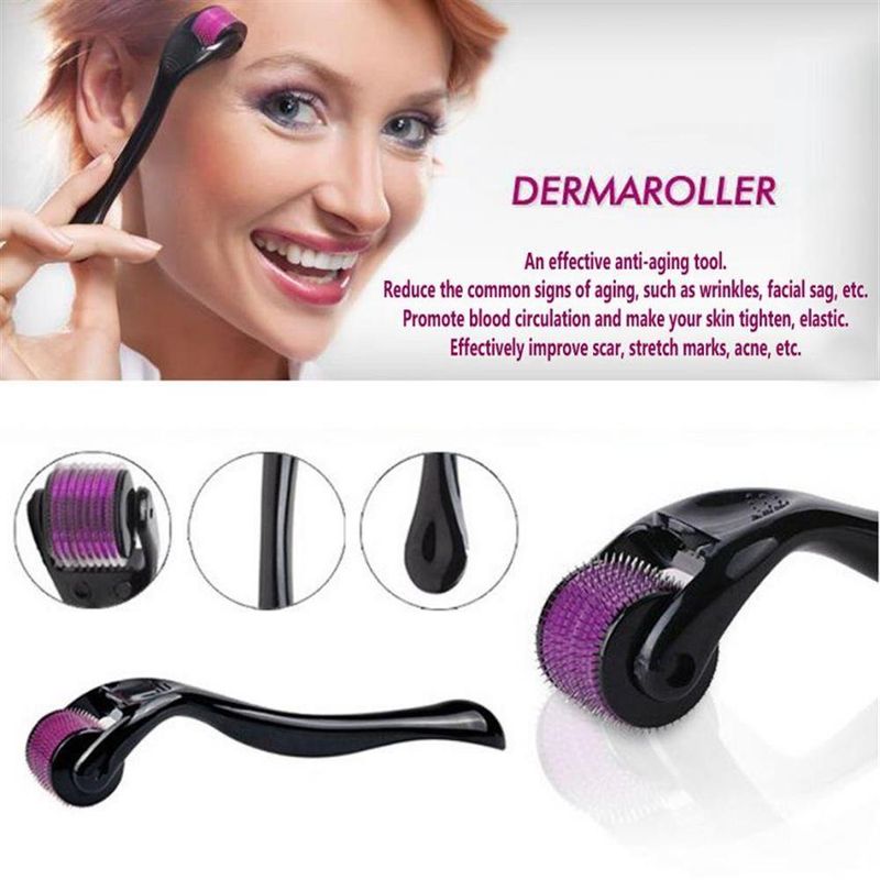 SKY - Dermaroller Capilar Rodillo Barba 05mm Derma Roller Barba