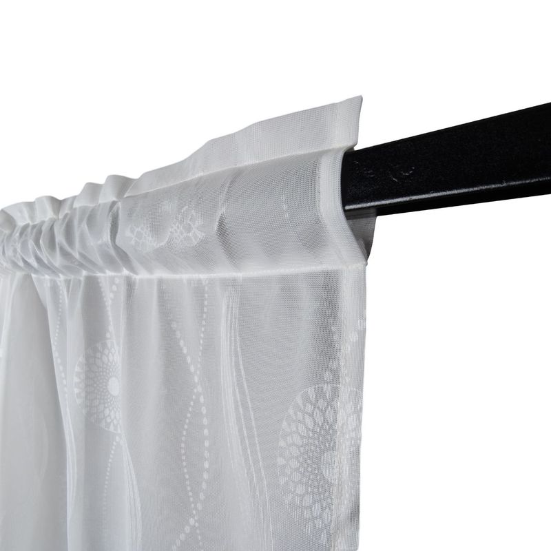 ADVANCE - Pack x2 Cortina Ensueño en Velo Muselina 3 mts x 2.10 mts Dividido