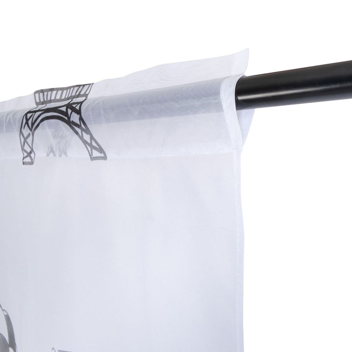 ADVANCE - Pack x2 Cortina Eiffel en Velo Muselina 3 mts x 2.10 mts Entero