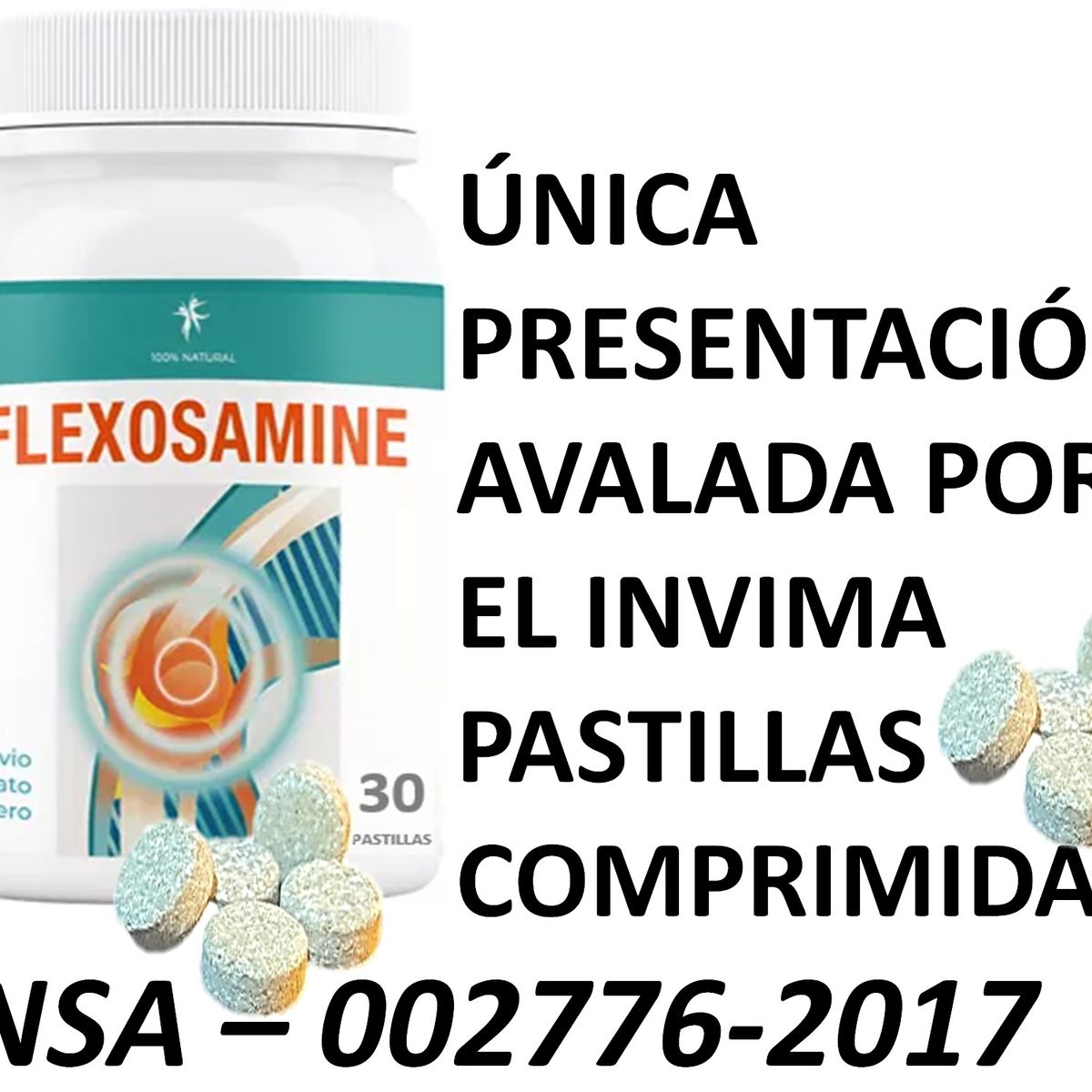 GENERICO - 1 FLEXOSAMINE ELIMINA EL DOLOR ARTICULAR GLUCOSAMINA ORIGINAL