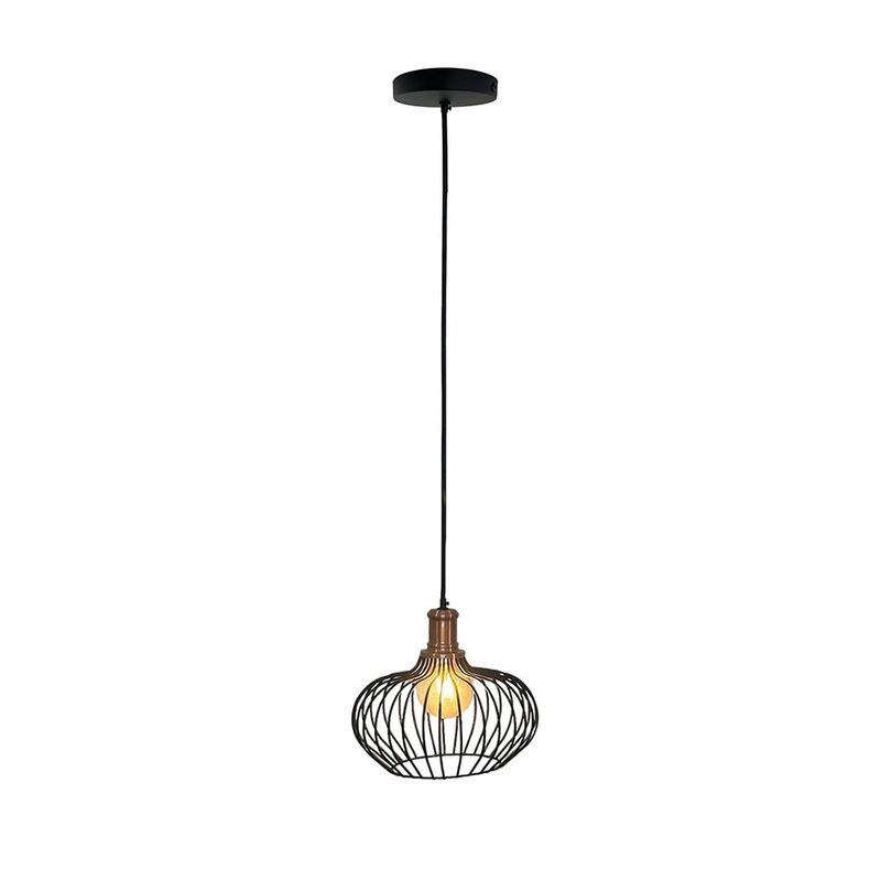 GENERICO - Lámpara Decorativa de techo Palu con Base Rejilla