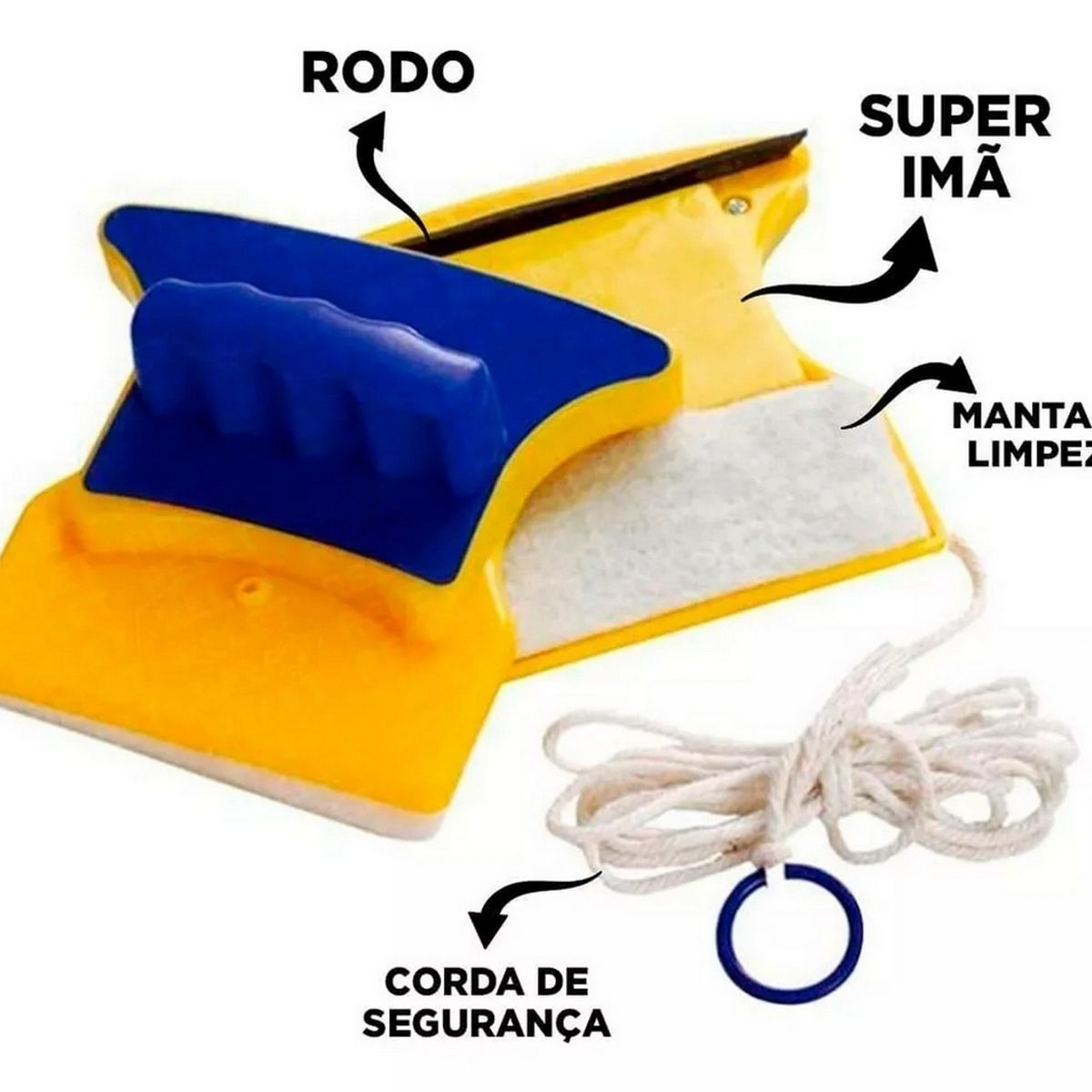 GENERICO - Limpiador Magnetico Vidrio