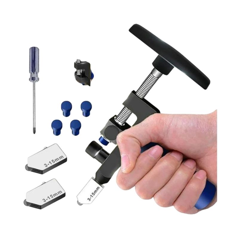 GENERICO - Cortadora Manual Portátil Baldosas Vidrio Cerámica Enchape