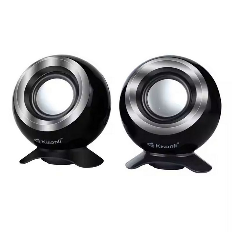 DAYOSHOP - Parlante Para Pc Multimedia K600 Kisonli Usb Auxiliar